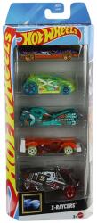 Mattel Hot Wheels X-Raycers set de 5 mașinuțe 1/64 - Mattel (1806/JKG15)