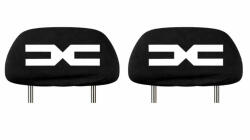 AutoHelix MSA Set 2 huse tetiere negre, pentru gama auto DACIA NOU (TET8)