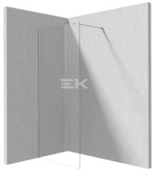 Deante PRIZMA - Zuhanyfal, walk-in, 80 cm - króm - KTJ_038P