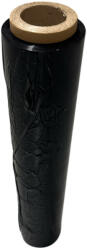 Value Kézi stretch fólia (Nyújtható, 23 mikron, Fekete), 114m, 1, 2kg fólia, 2 kg/tekercs