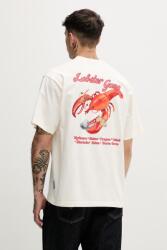 Baron Filou t-shirt férfi pamut LOBSTER GANG - bézs L