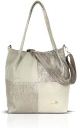 ZELLIA Női Válltáska Zlb449 Beige-Arany - Groove - (ZLK-zlb449-45327445)