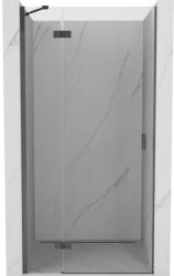 Mexen Mist-H ușă de duș batantă stânga 100 cm, transparentă, gri armă periat - 8A5-100-000-66-00-L (8A5-100-000-66-00-L)
