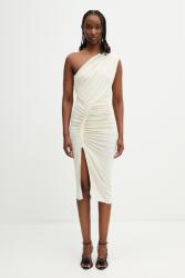 Rick Owens Lilies asszimetrikus ruha viszkózzal Avra - bézs S