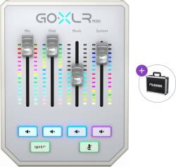 TC Helicon GoXLR Mini White Basic SET White Mixer de podcasturi (GoXLR MINI-WH_001-BASIC-SET)
