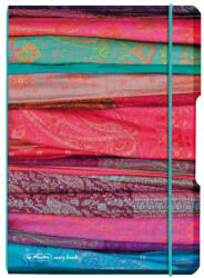 Herlitz Caiet A5, coperta plastic HERLITZ My. Book Flex Scarfs