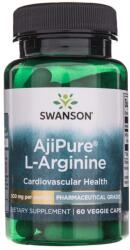 Swanson AjiPure L-Arginină 500 mg - 60 capsule vegetariene