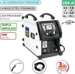 GYS GALAXY 250M Compact multiprocess hegesztőgép tartozékkal (084858)