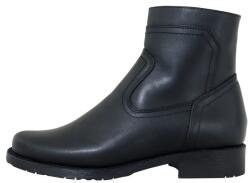 Nicolis Cizme barbati, negru, casual, piele naturala, imblanite, lungi, cu toc, Nicolis 41905-Negru (Marime: 43) (41905-Negru-43)