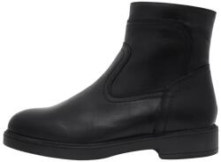 Nicolis Cizme barbati, negru, casual, piele naturala, imblanite, lungi, cu toc, Nicolis 41907-Negru (Marime: 41) (41907-Negru-41)