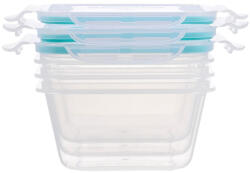 MagicHome ételtároló készlet, 3 db-os készlet, 600 ml, zárható (801798)