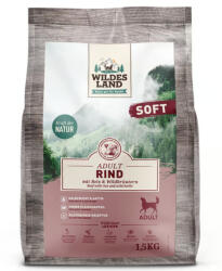  Wildes Land Soft félnedves táp marhahússal és rizzsel kutyáknak 1, 5kg - pegazusallatpatika