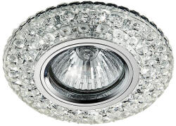 EMITHOR Crystals 71095 beépíthető kristály spotlámpa króm GU10 IP20 (71095)