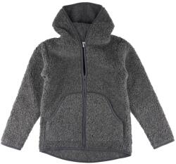 Vlnka Hanorac din lână de oaie cu glugă gri închis mărimi îmbrăcăminte 3XL (6-40996-3XL)