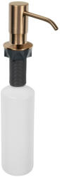 SAPHO beépíthető mosogatószer adagoló 350 ml, matt réz SP023PG (SP023PG)