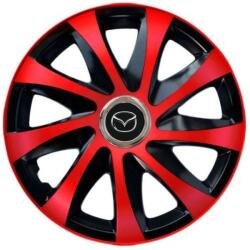 AutoHelix MSA Set 4 capace roti Drift extra red R15 pentru gama Mazda (6534)