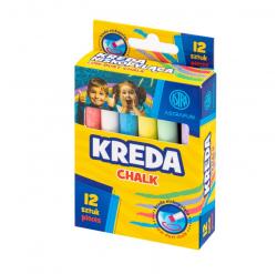 Astra ASTRAFun, Tábla járda kréta, 12 db, vegyes színek, 330022011 (5901137201436)