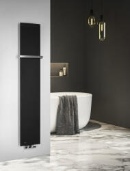 SAPHO Smartella acél fürdőszobai radiátor 250x1490 mm, matt fekete MI1429 (MI1429)