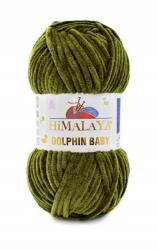 Himalaya Fonal Himalaya Dolphin Baby 361 sötét olíva Vastag, ideális plüssállatokhoz (80361)