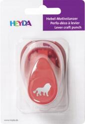 Heyda Piros lyukasztó 15mm oroszlán