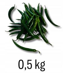  Peperoni Paprika Zöld Friss 0, 5KG Csípős Chili Zöldség Teljesítmény