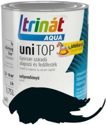  Trinát selyemfényű fehér Unitop 0, 75l Fekete (9005)