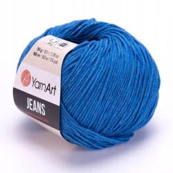 YARNART Fonal Yarnart Jeans 16 kék, ideális plüssállatokhoz, puha (WJEANS16RAM)
