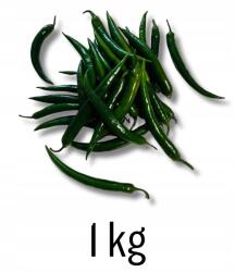  Peperoni Paprika Zöld Friss 1 Kg Csípős chili Pác