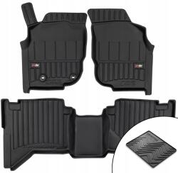 FroGum Autószönyegek 3D gumi Toyota Hilux VII 2005-2015 +szőnyeg ingyen