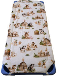  Ovis töltött lepedő lovak-bocik mintával 55x130cm / 58x133cm ágyra