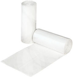 Alpha Szemeteszsák fehér 35x45 16mikron 10L 20db/tekercs - atadcleankft