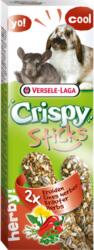 Versele-Laga Crispy Sticks Rabbits-Chinchillas Herbs 2 pieces, Dupla rúd (gyógynövény) - kiegészítő eleség nyulak és csincsillák részére (110g)