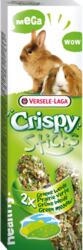 Versele-Laga Crispy Sticks Rabbits Guinea Pigs Dupla rúd (zöld rét) - kiegészítő eleség nyulak és tengerimalacok részére (140g) - deltazoo