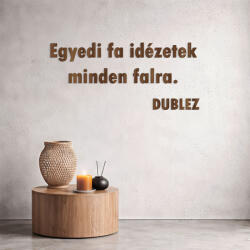 DUBLEZ Személyre szabott idézet | DUBLEZ (Custom quote)
