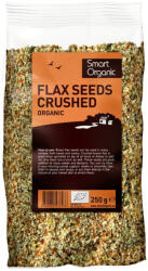 Smart Organic Seminte de in maro pisate bio 250g Smart Organic