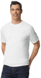 Gildan GI65000 unisex rövid ujjú póló - white szín (gi65000wh-m)