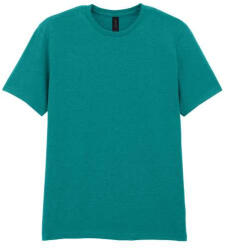 Gildan GI64000 unisex kereknyakú rövid ujjú póló - jade dome szín (gi64000jd-2xl)