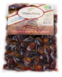 Stamatakos Olivegrove Masline kalamata, vidate, marinate in otet, bio, 250g, Stamatakos Olivegrove
