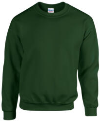 Gildan GI18000 kereknyakú unisex pulóver - forest green szín (gi18000fo-s)