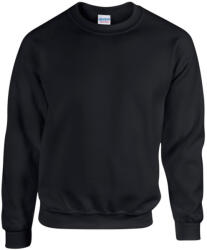 Gildan GI18000 kereknyakú unisex pulóver - black szín (gi18000bl-xl)