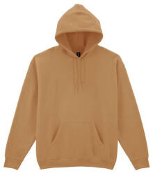 Gildan GI18500 unisex kapucnis pulóver - old gold szín (gi18500ogo-xl)