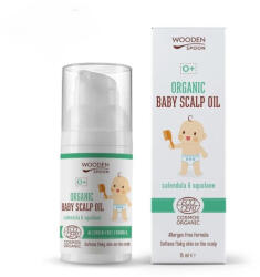 Wooden Spoon Ulei pentru scalpul bebelusilor ecologic 15ml Wooden Spoon