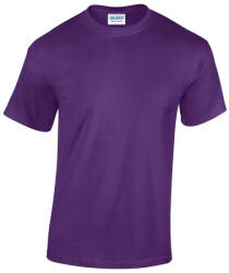 Gildan GI5000 unisex kereknyakú rövid ujjú póló - purple szín (gi5000pu-xl)