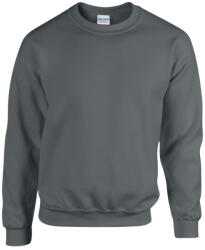 Gildan GI18000 kereknyakú unisex pulóver - charcoal szín (gi18000ch-2xl)