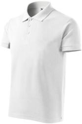 Malfini 215 Cotton Heavy férfi galléros póló fehér színben (2150013)