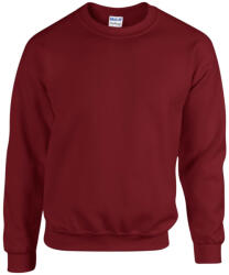 Gildan GI18000 kereknyakú unisex pulóver - garnet szín (gi18000gar-s)
