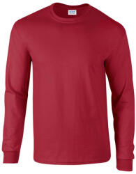 Gildan GI2400 unisex kereknyakú pulóver - cardinal red szín (gi2400cr-s)