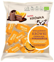Super fudgio Caramele - aroma ciocolata cu portocale bio 150g Super Fudgio