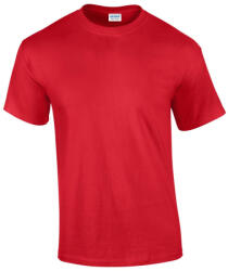Gildan GI2000 unisex rövid ujjú felnőtt póló - red szín (gi2000re-5xl)
