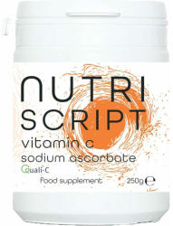 Nutriscript Vitamina C alcalina pulbere 250g Nutriscript